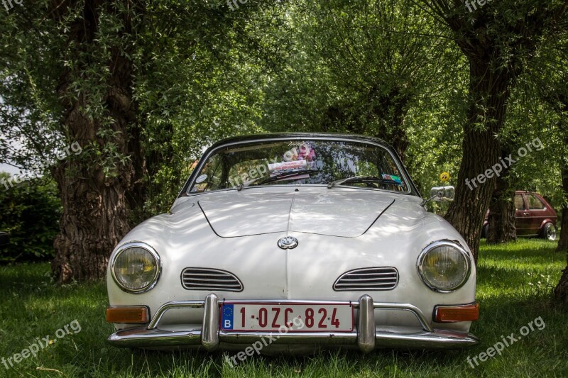 Car Volkswagen Karmann Meeting Kortrijk