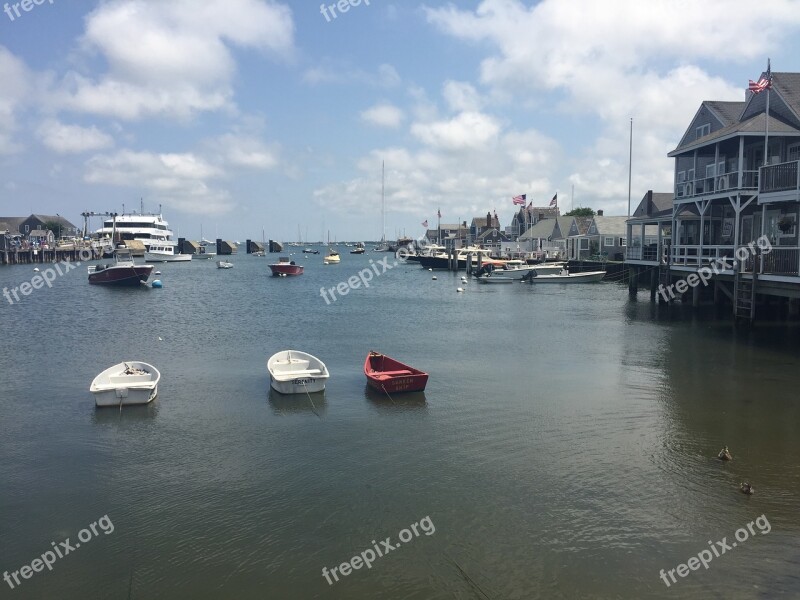 Nantucket Nantucket Harbor Harbor Free Photos