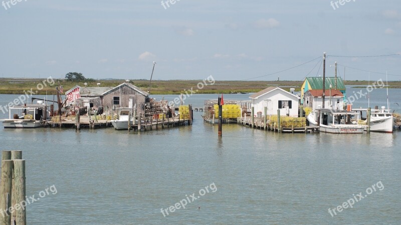 Tangier Island Chesapeake Bay Virginia Summer