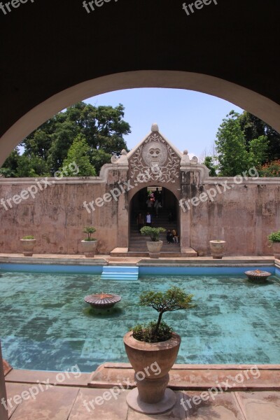 Yogyakarta Taman Sari Kraton Architecture Indonesia