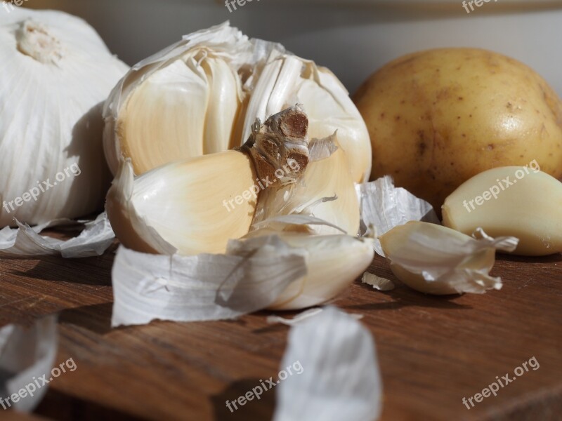 Garlic Food Spices Free Photos