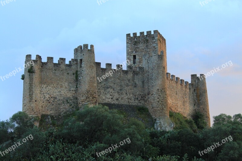 Castle Portugal Medieval Tourism Fortress