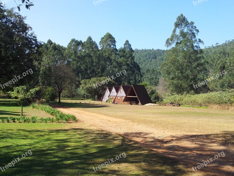 Cottages Forest Tourism Refuge Beauty