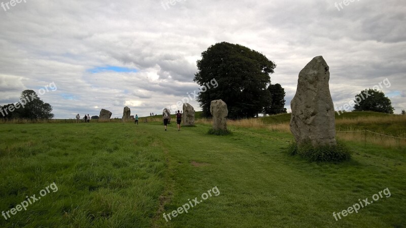 Avebury Stone Circle Neolithic Hence Prehistoric