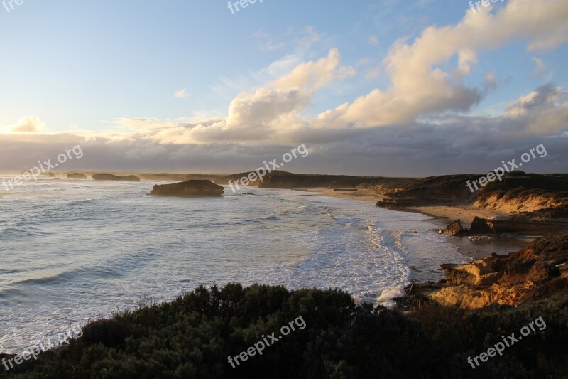 Ocean Australia Sea Landscape Road