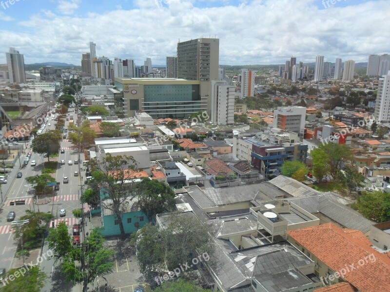 Caruaru Avenue Urban City Buildings