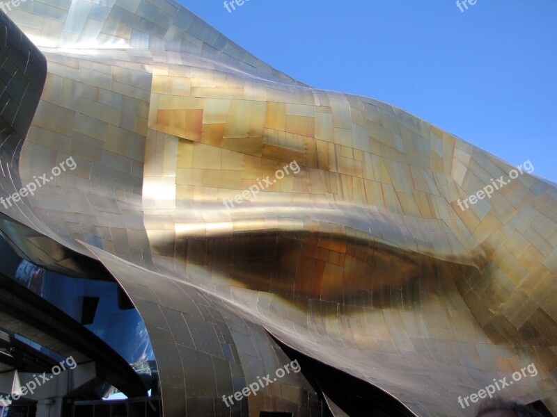 Seattle Science Fiction Museum Metal Round Shape Free Photos