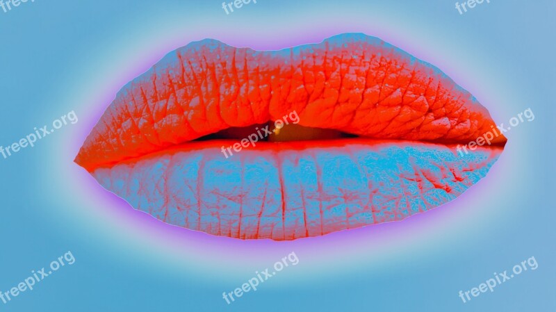 Mouth Lips Art Kiss Love