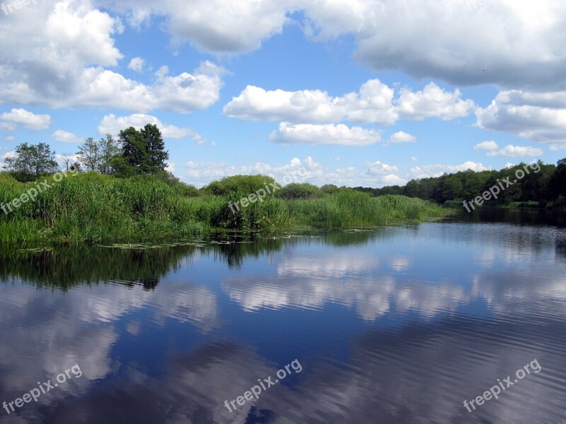 Water Landscape Great Frederick Trench East Prussia Free Photos