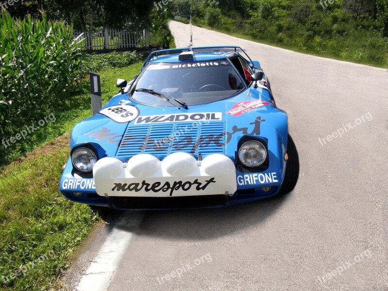 Lance Stratos Rally Montemale's Caraglio