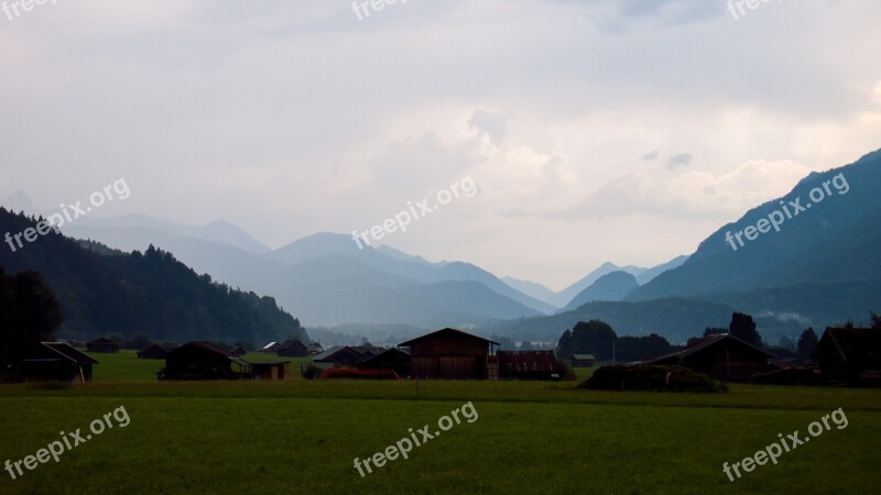 Landscape Mountains Mountain Landscape Nature Sky