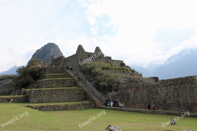 Machupicchu Peru Valley Inca Cuzco