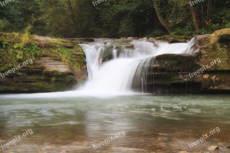 Waterfall Water River Nature The Beauty Of Nature