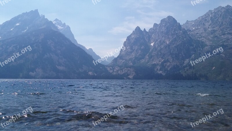 Grand Teton Lake National Park Free Photos