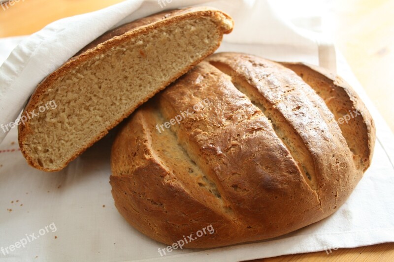 Bread Freshly Baked Homemade Free Photos