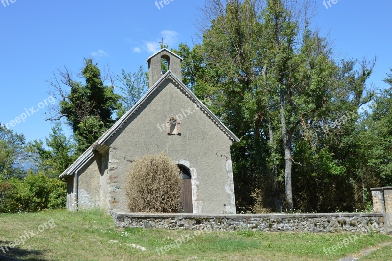 Chapel Church Isère Alps France