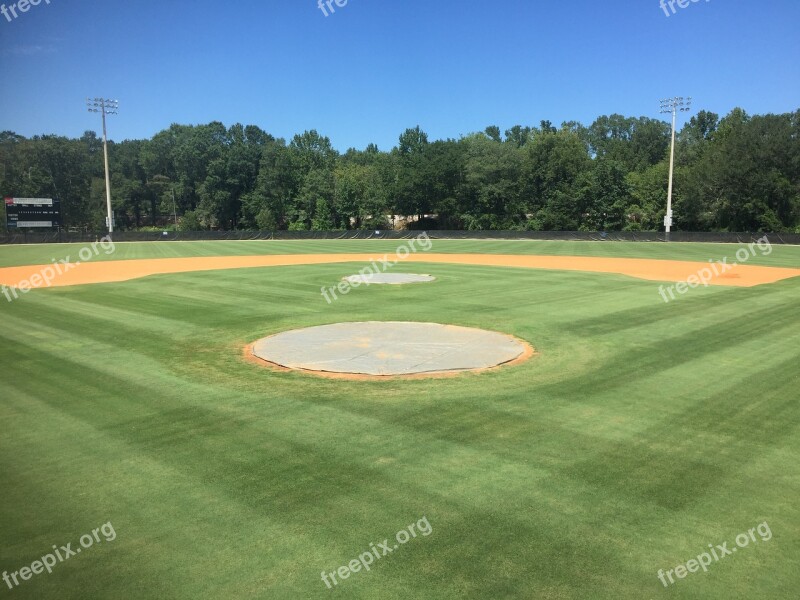 Baseball Baseball Field Base Baseball Diamond Diamond