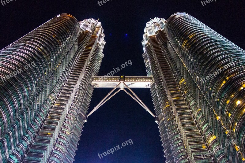 Kuala Lumpur Towers Petronas Malaysia City