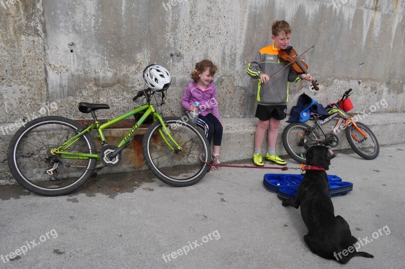 Ireland Street Music Funny Music Free Photos