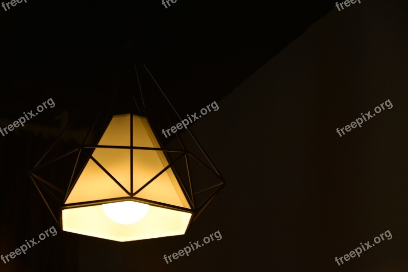 Lamp Simple Geometry Free Photos