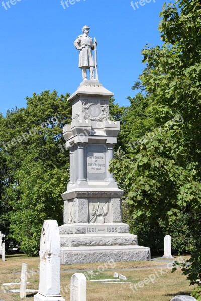 Monument Civil War War Civil History