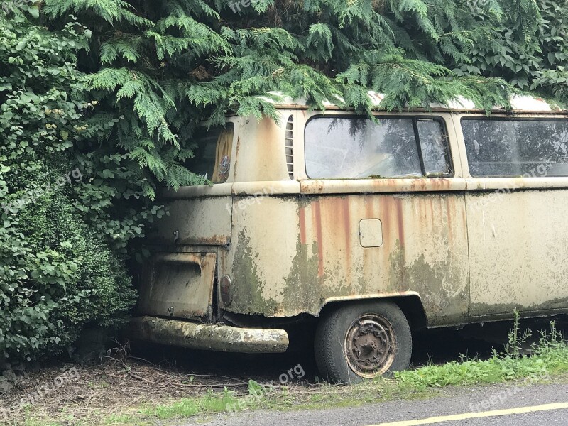 Vw Vw Bus Bulli Containing Spotlight