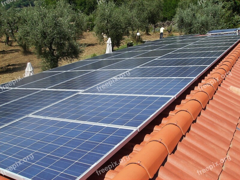 Photovoltaic System Panels Solar Energy Renewable Energies Energy Saving