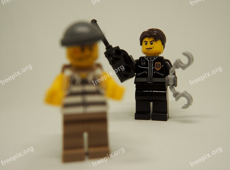 Police Thief Theft Lego Arrest