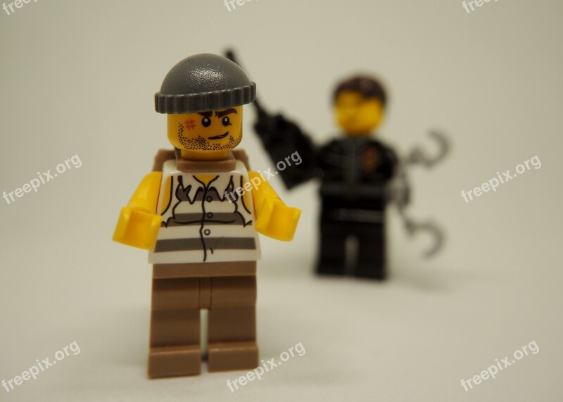 Police Thief Theft Lego Arrest