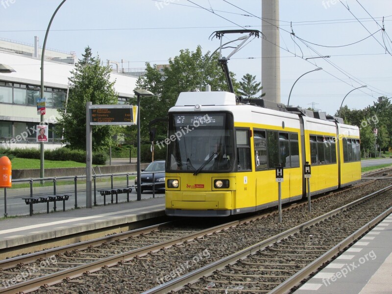 Tram Berlin Bvg Capital Stop