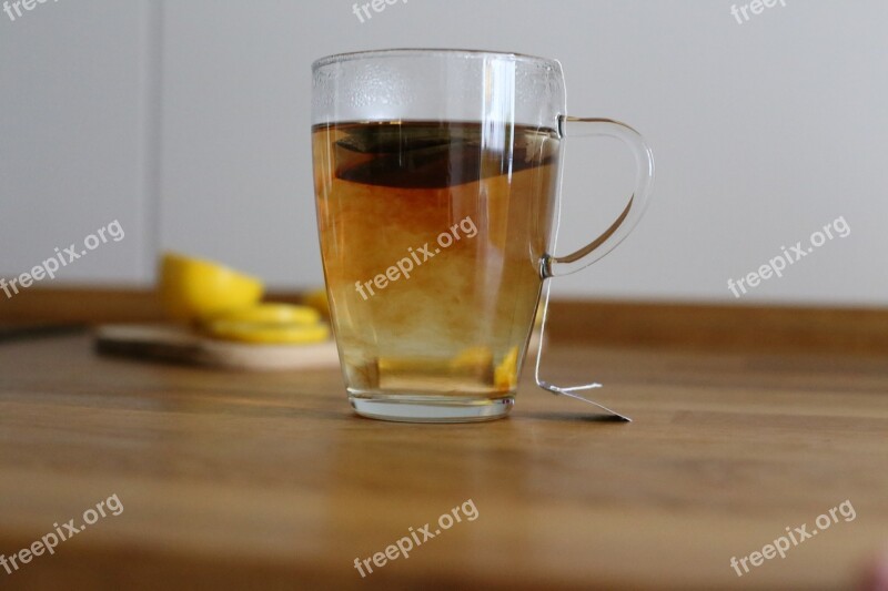 Tea Lemons Lemon Black Tea Drink