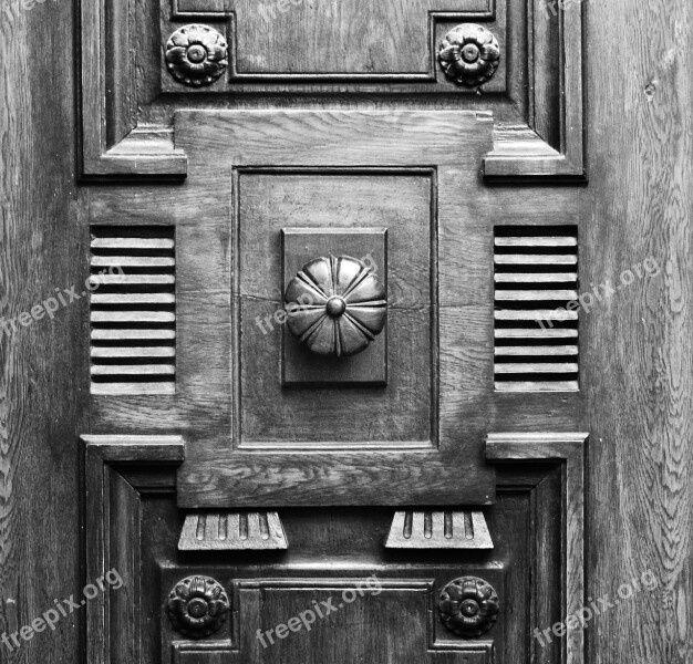 Door Historic Center Front Door Input Düsseldorf