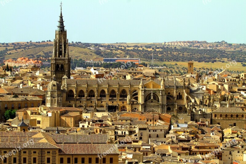 España La Bella Toledo Spain Cathedral Architecture