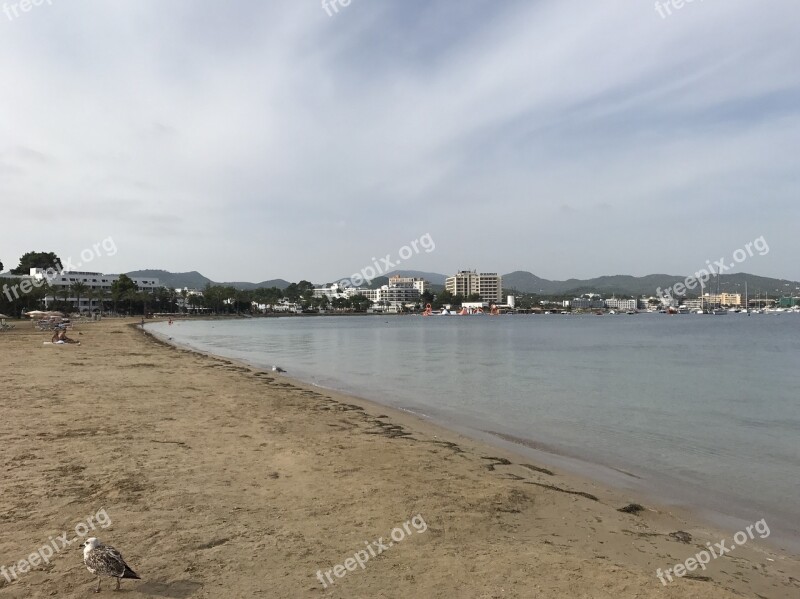 Ibiza Beach Sand Mediterranean Sea