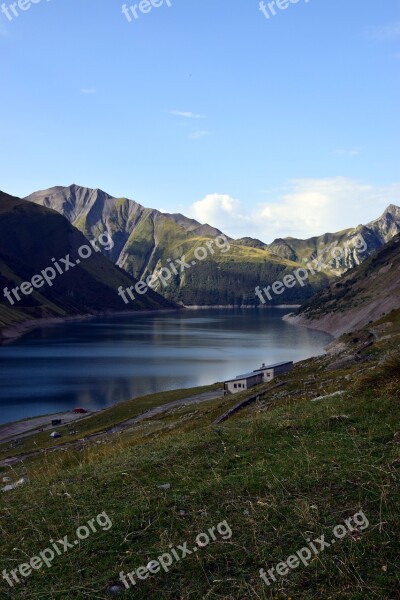 Nature Landscape Lake Water Mountain Savoie