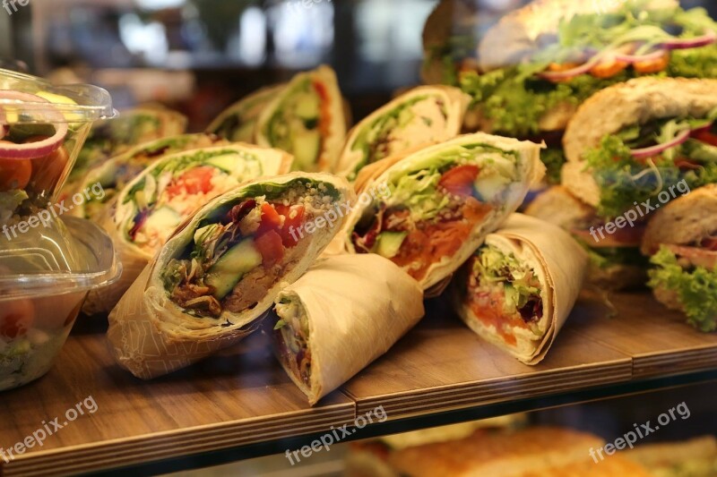 Food Wraps Finger Food Free Photos