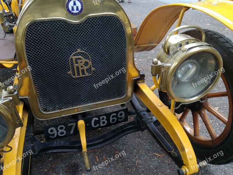 Car Calender Old Car Lighthouse Rolls Royce