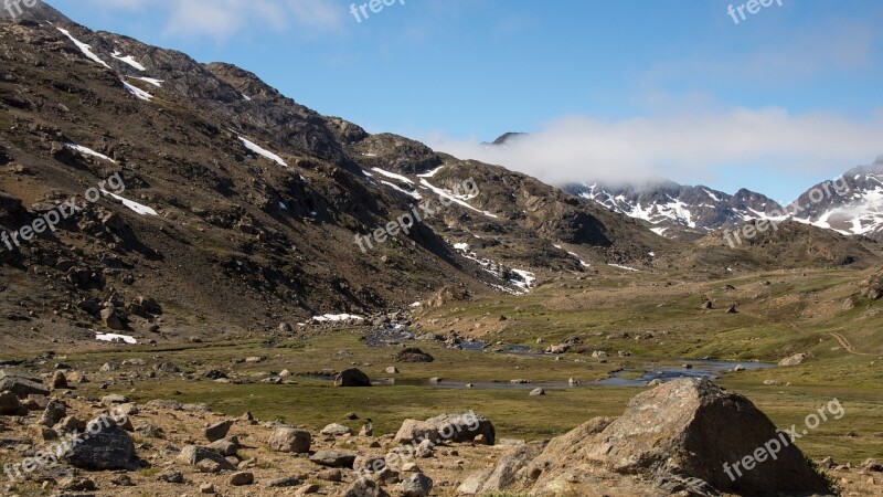 Landscape Wild Nature Mountain Creek