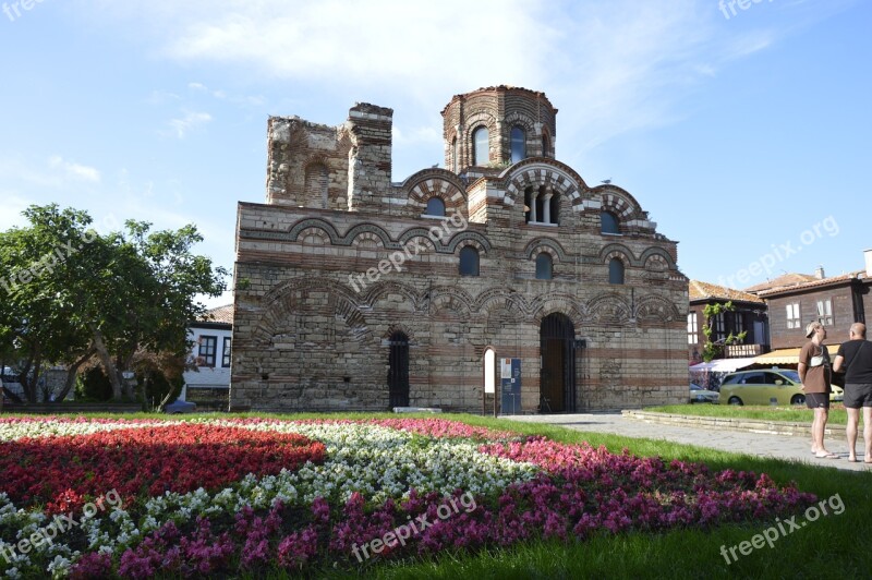 Bulgaria Nessebar Church Sunny Beach Free Photos