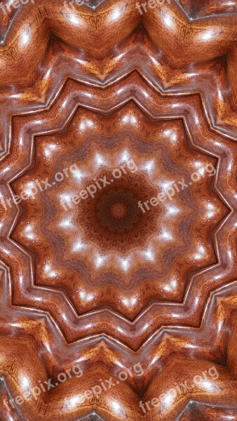 Psychedelic Wood Object Free Photos