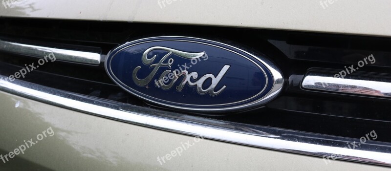 Ford Emblem Logo Vehicle Auto