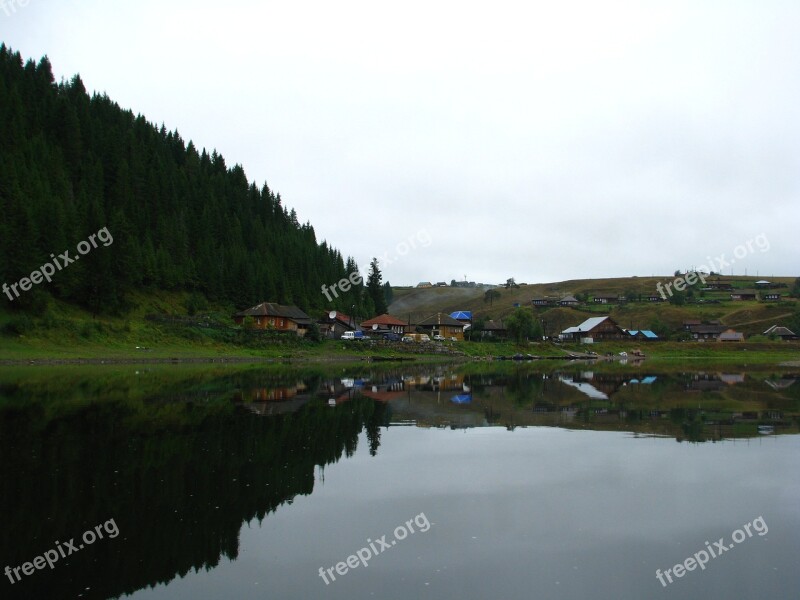 The Village Of Kyn The Chusovaya River Perm Krai At Home River