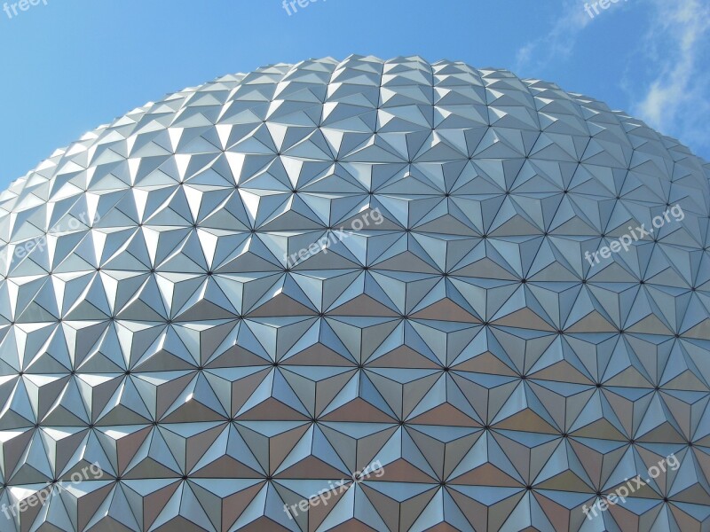 Disney Epcot Texture Florida Parks