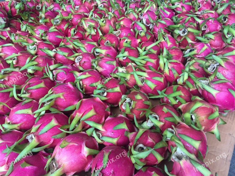 Dragon Fruit Fruit Fresh Free Photos