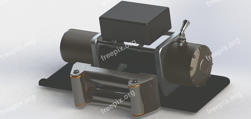 Winch Model Animation Free Photos