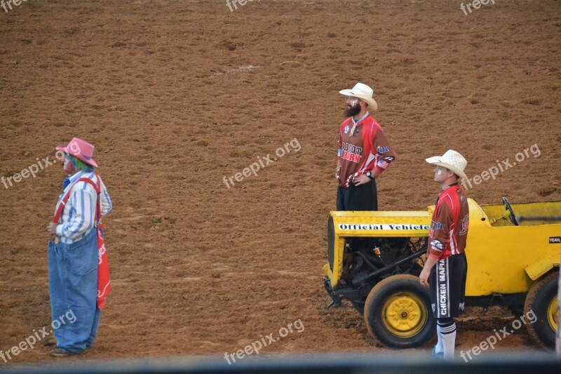 Clown Rodeo Funny Cowboy Western