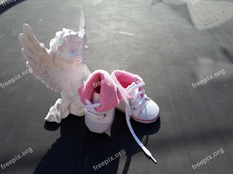 Angel Baby Shoes Shoes Baby Free Photos