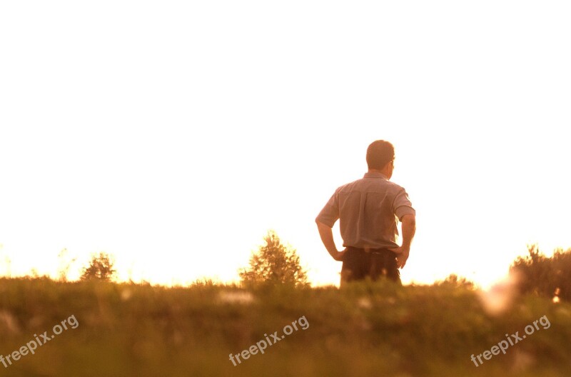 Sorrow Sunset Calm Sunset Sky Nature