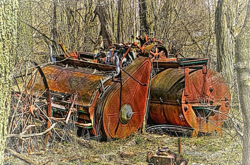 Machinery Rusted Rust Machine Old