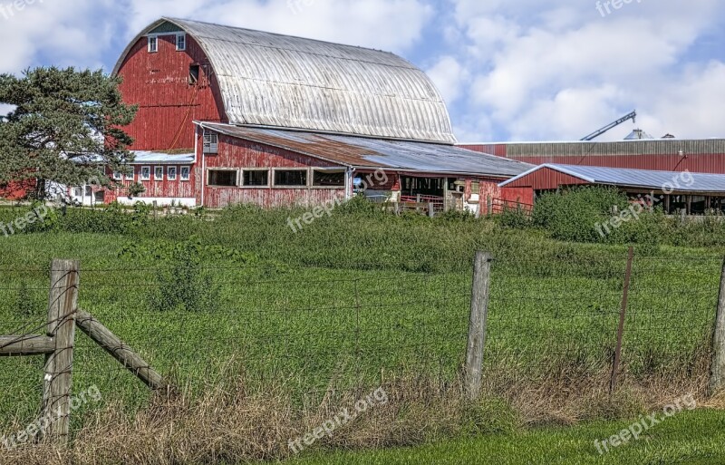 Barn Rustic Barns Ohio Fence